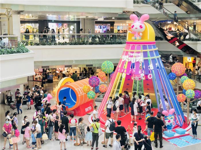 廣州天河城第四屆METO形象展現(xiàn)場