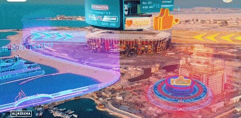 卡塔爾會(huì)場(chǎng)——3D數(shù)字孿生 卡塔爾會(huì)場(chǎng)——3D數(shù)字孿生